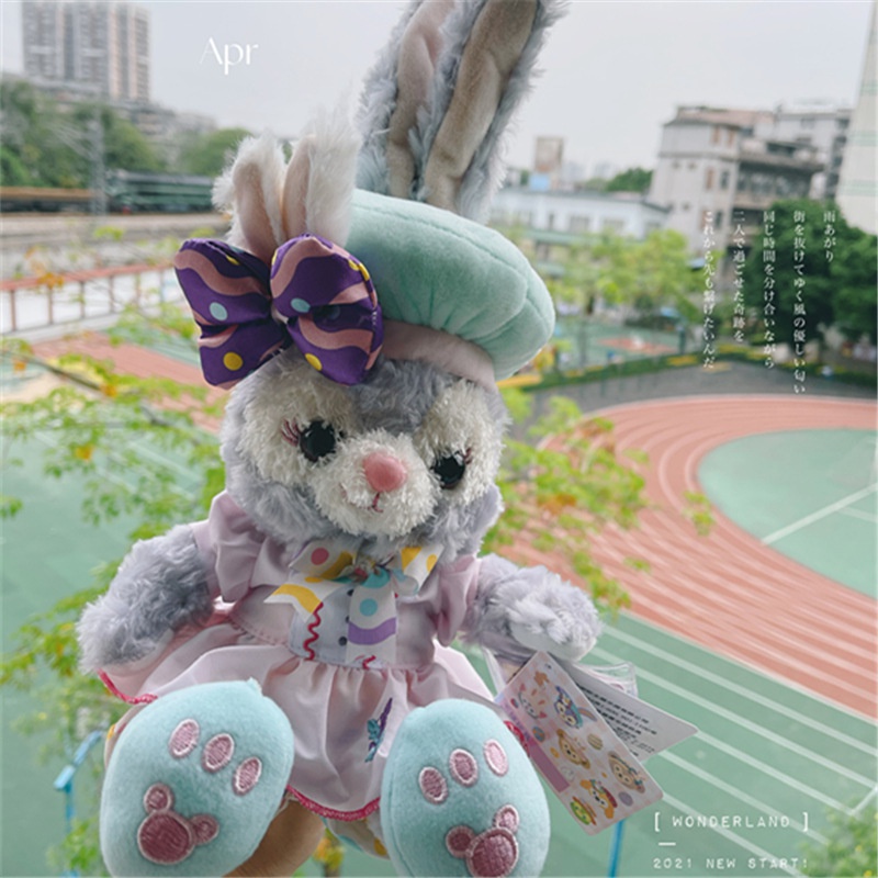 新款春日复活节星k黛露公仔可爱兔子玩偶毛绒玩具儿童娃娃生日礼