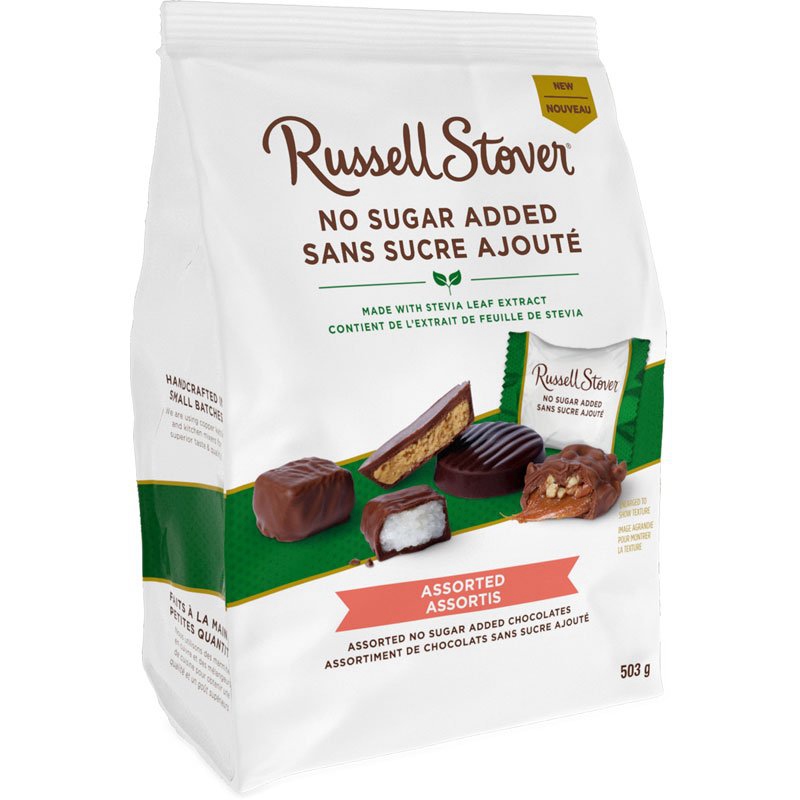 融化不赔 加拿大邮 503g Russell Stover 生酮零食低碳无糖巧克力