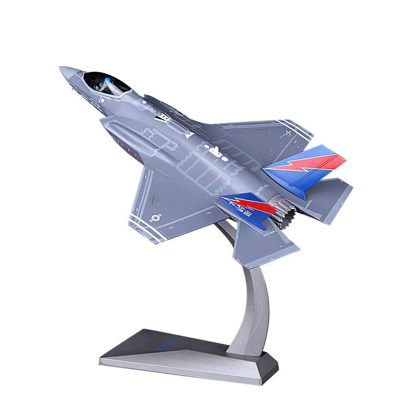 新款1:72垂直起降F35b战斗机模型军事礼品飞机模型合金仿真模型礼