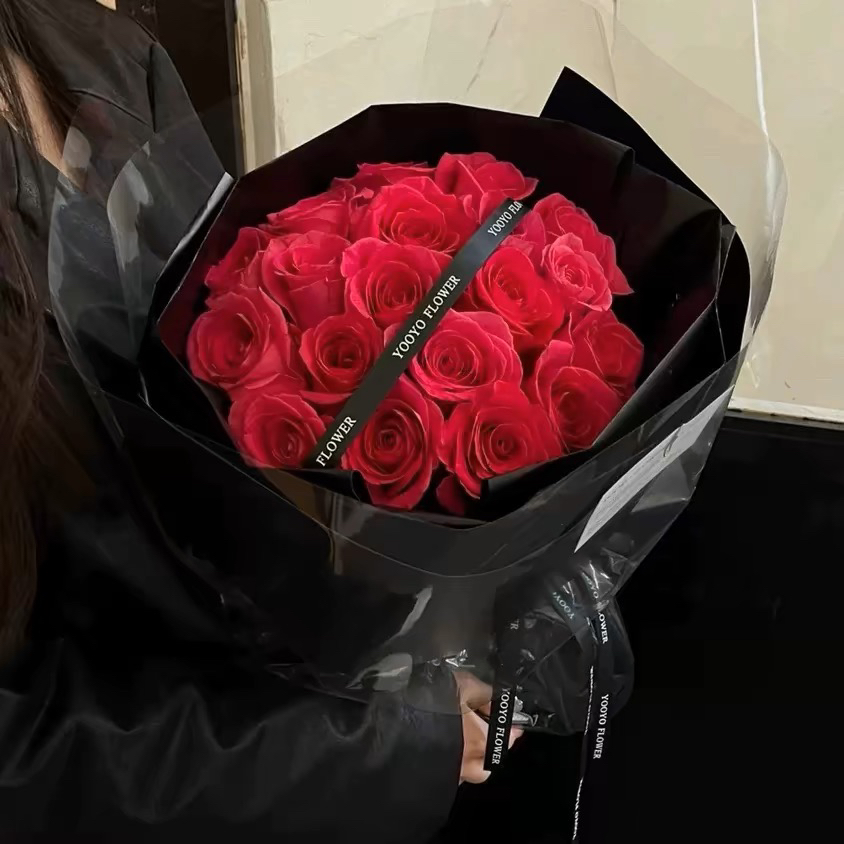520送女友99朵玫瑰花束鲜花速递南京上海订婚花束生日同城配送