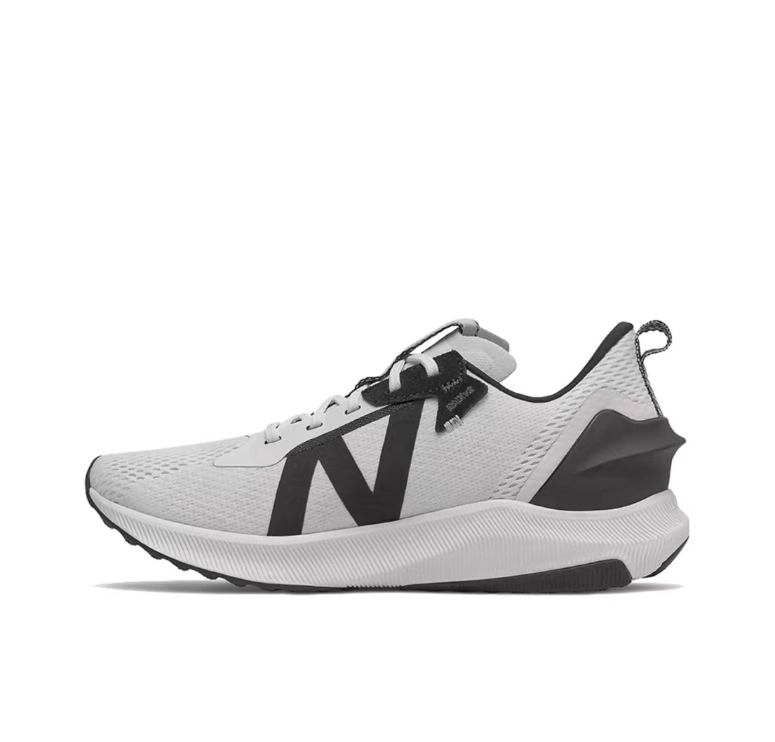 New Balance新百伦轻便透气低帮男女款跑步鞋百搭白黑色MPRMXLW2
