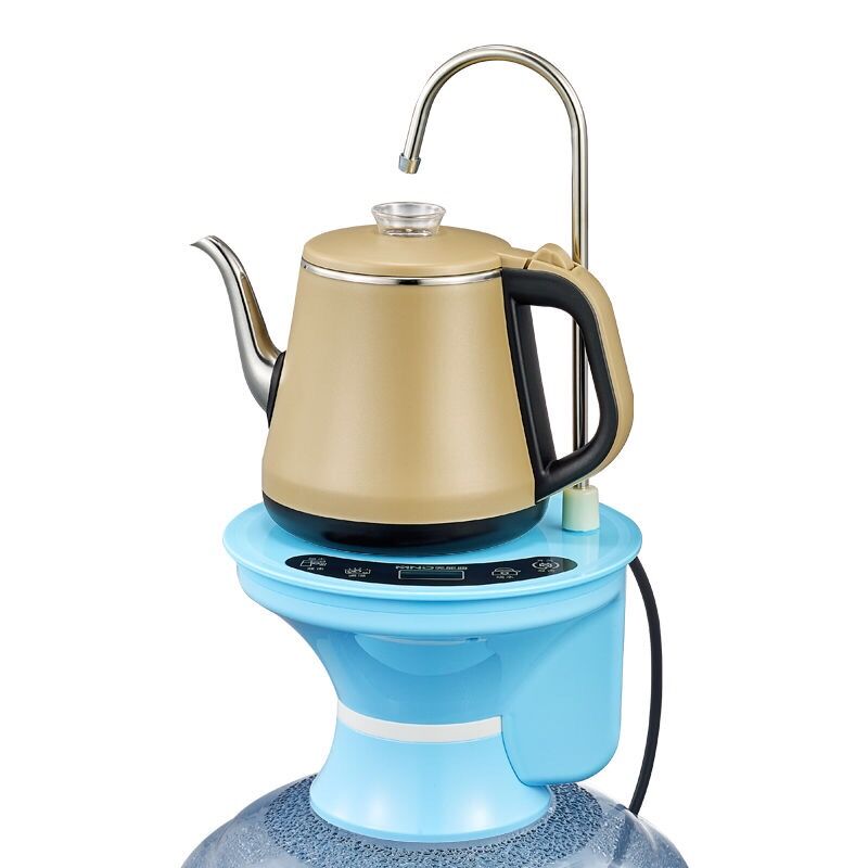 纯净大桶装水烧水器一体机饮水电动抽水器可加热取吸水出水压水泵