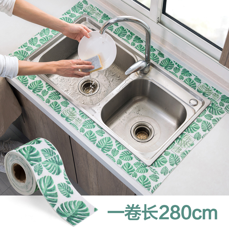 厨房水槽防水贴吸湿贴卫生间浴室墙角缝隙水池台面自粘吸水贴纸