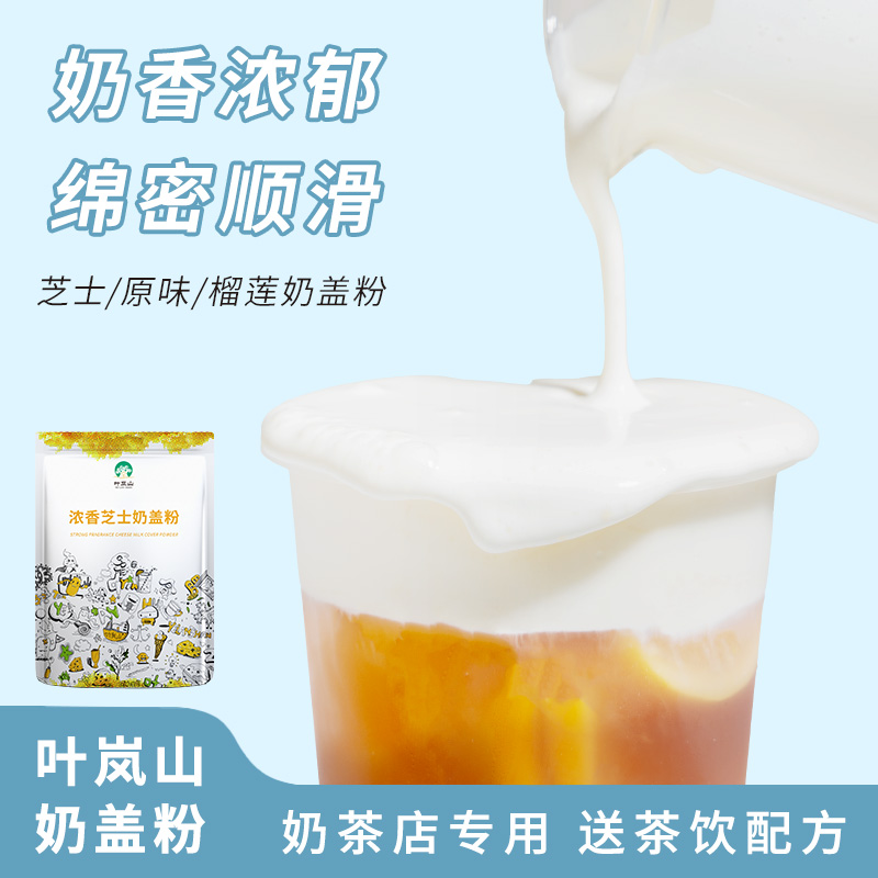 叶岚山 奶盖粉奶茶店专用原料芝士奶盖粉专用海盐奶盖奶霜粉800g