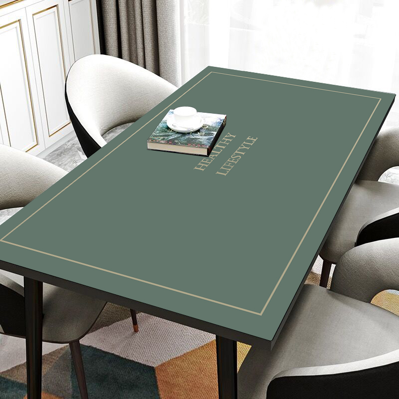 简约桌垫pvc防油防水皮革桌垫可擦洗餐桌垫防烫茶几垫写字台垫子