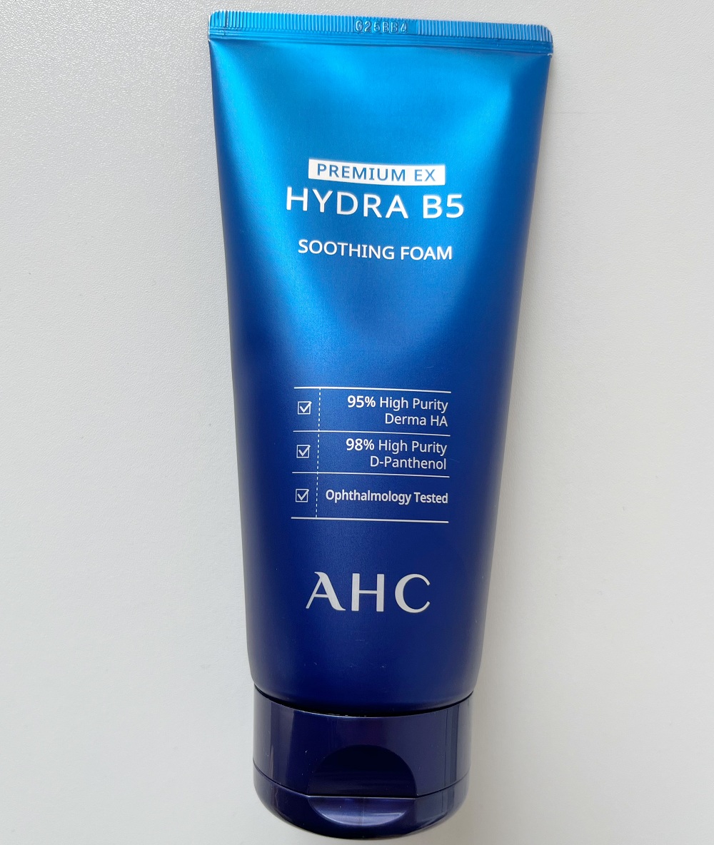 AHC洗面奶深层清洁收缩毛孔b5玻尿酸男士控油祛痘泡沫洁面