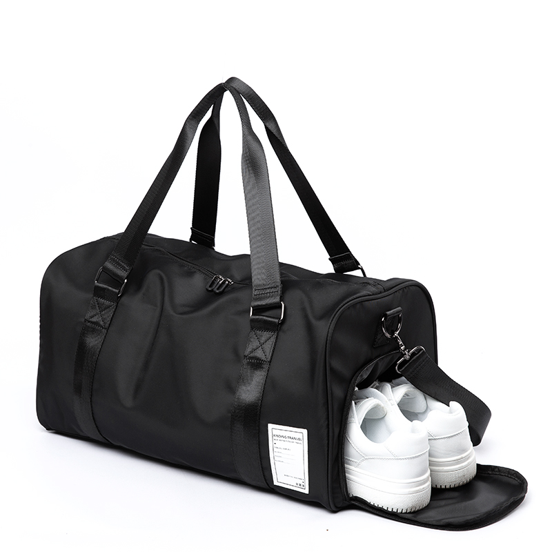 手提旅行包男运动健身包训练包大容量短途出差行李袋女干湿分离包