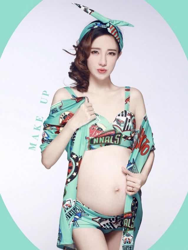 Y008新款时尚个性孕妇拍照服饰影楼主题摄影孕妇装个性妈咪照写真