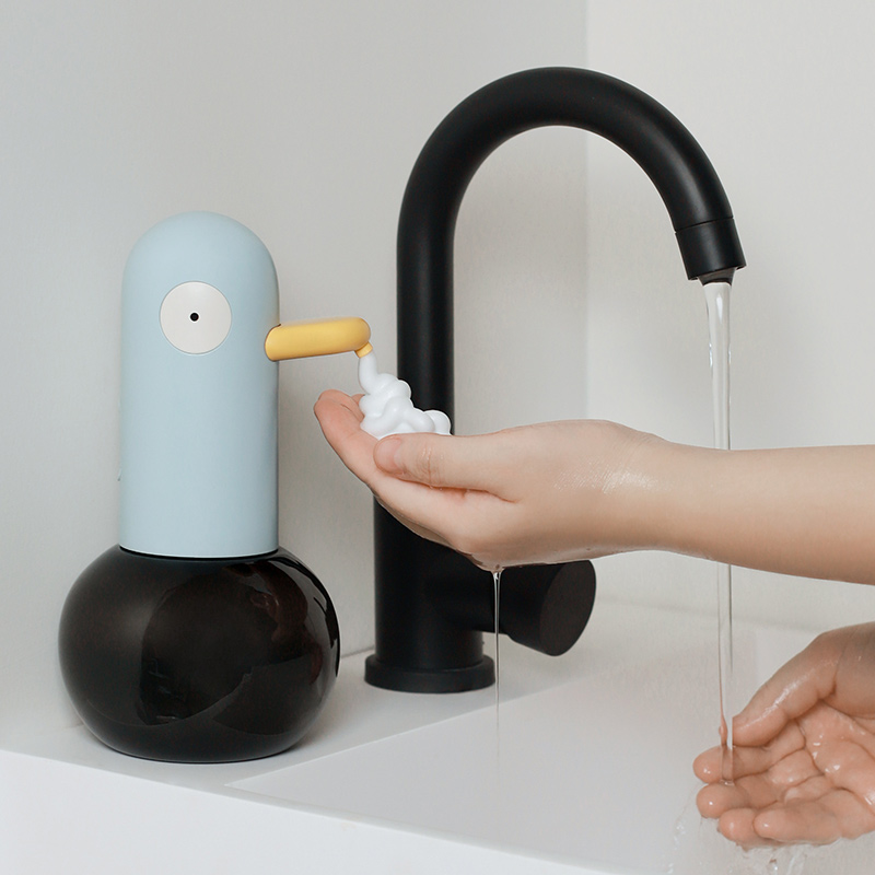 MUID洗手鸭儿童洗手机自动感应式出泡洗手液机气液比泡沫皂液器