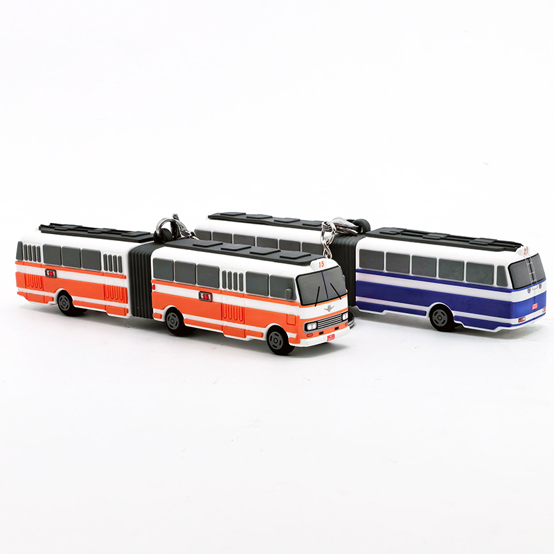上海公交车模型SK661钥匙扣盲盒手办巴士公交周边文创礼品玩具