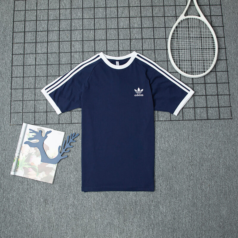 Adidas阿迪达斯三叶草男装2023新款运动服休闲透气短袖T恤IA4850