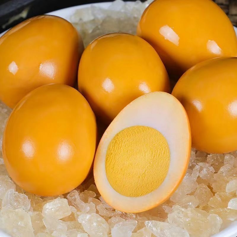 盐焗鸡蛋卤蛋即食五香乡巴速食佬茶叶蛋整箱批发零食休闲食品小吃