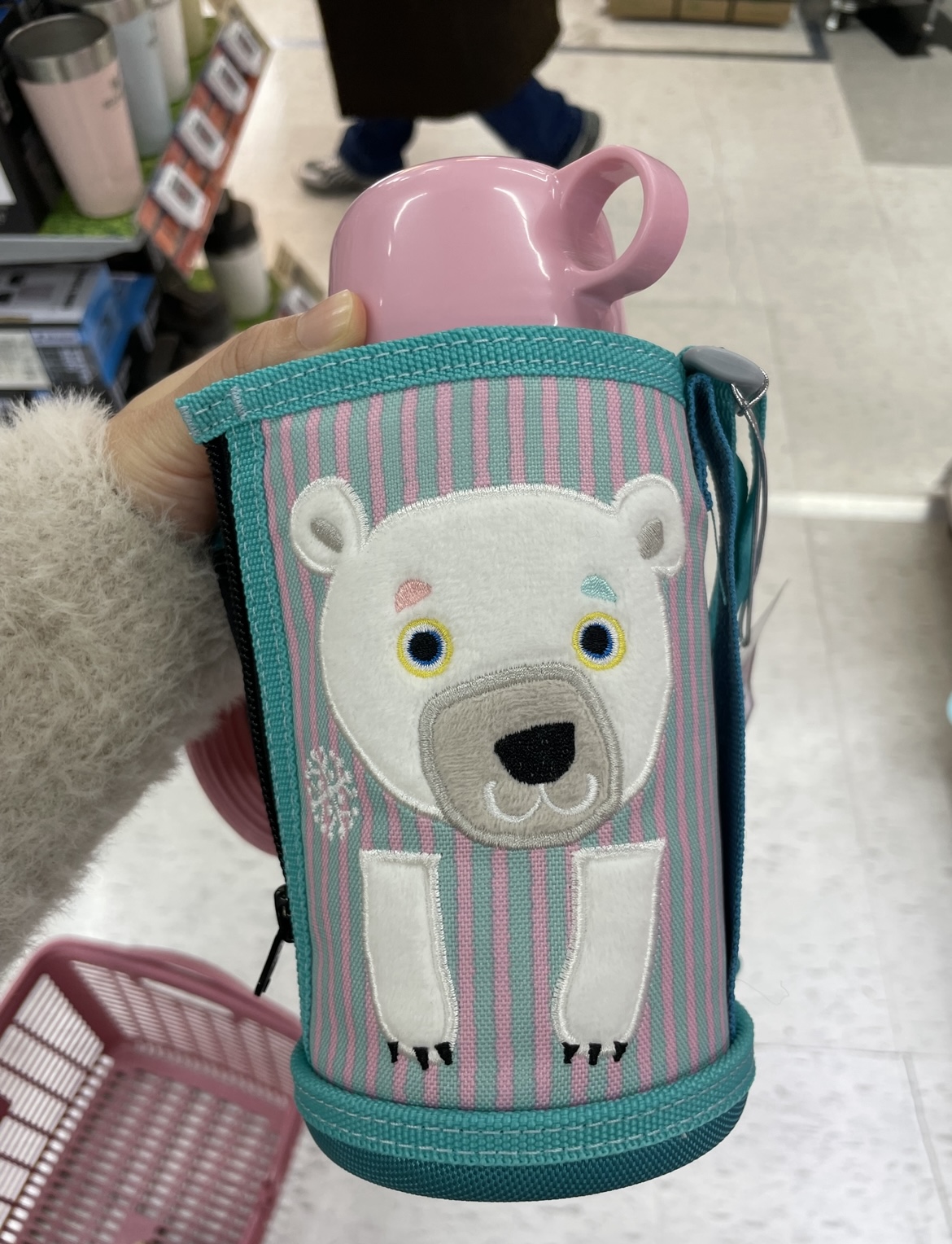日本本土版虎牌(TIGER)儿童便携保温杯直饮盖