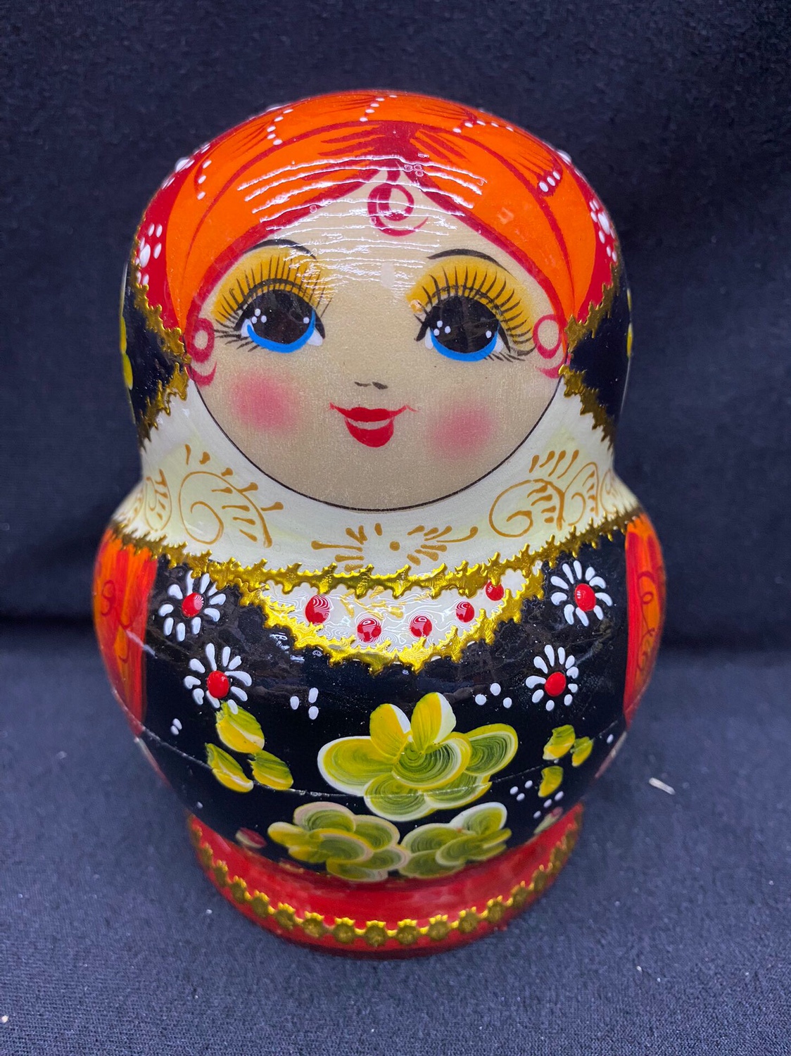 俄罗斯精品手工手绘套娃 大肚10层纯手工益智玩具