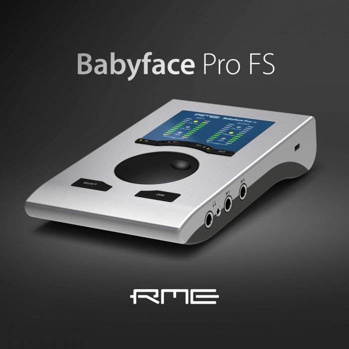 RME Babyface Pro FS外置专业录音混音直播编曲高端音频接口声卡