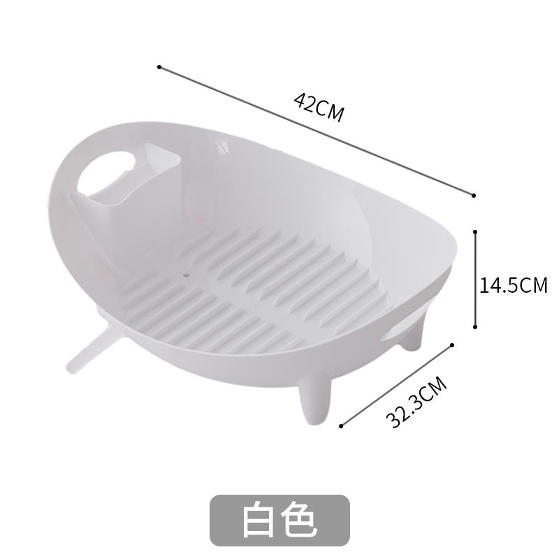 装碗筷收纳盒家用水槽滤水篮厨房置物架晾碗架水池放碗碟的沥水架