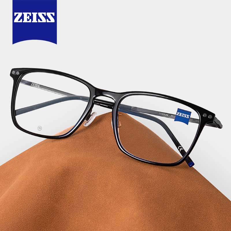 Zeiss德国蔡司眼镜框ZS22705LB亚洲版22712商务黑大框眼镜架22706