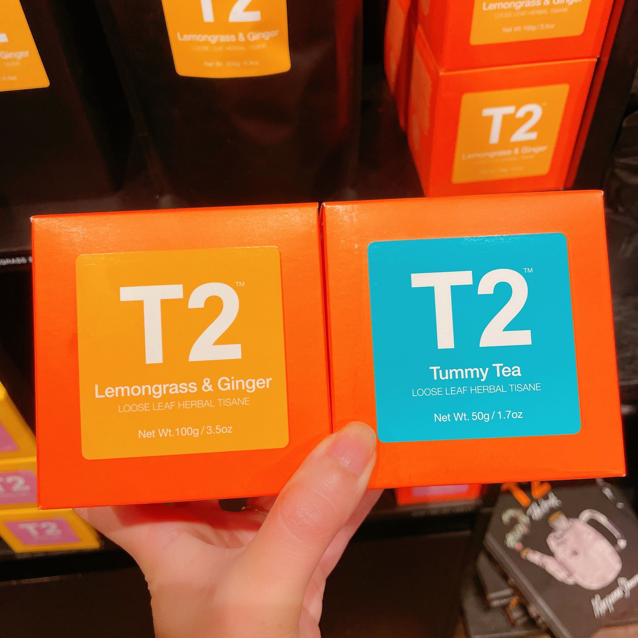 澳洲代购直邮T2专卖店直购Loose Leaf红茶乌龙白茶茉莉散茶装100g