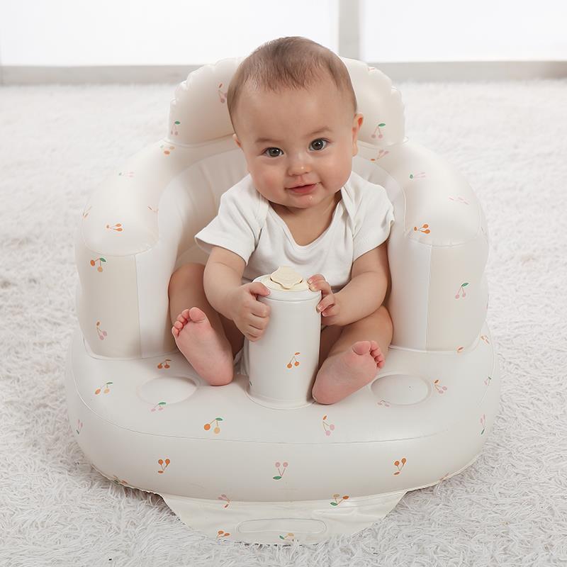 推荐幼婴儿小沙发宝宝学坐椅神器学座椅防摔充气垫训练坐立凳月BB