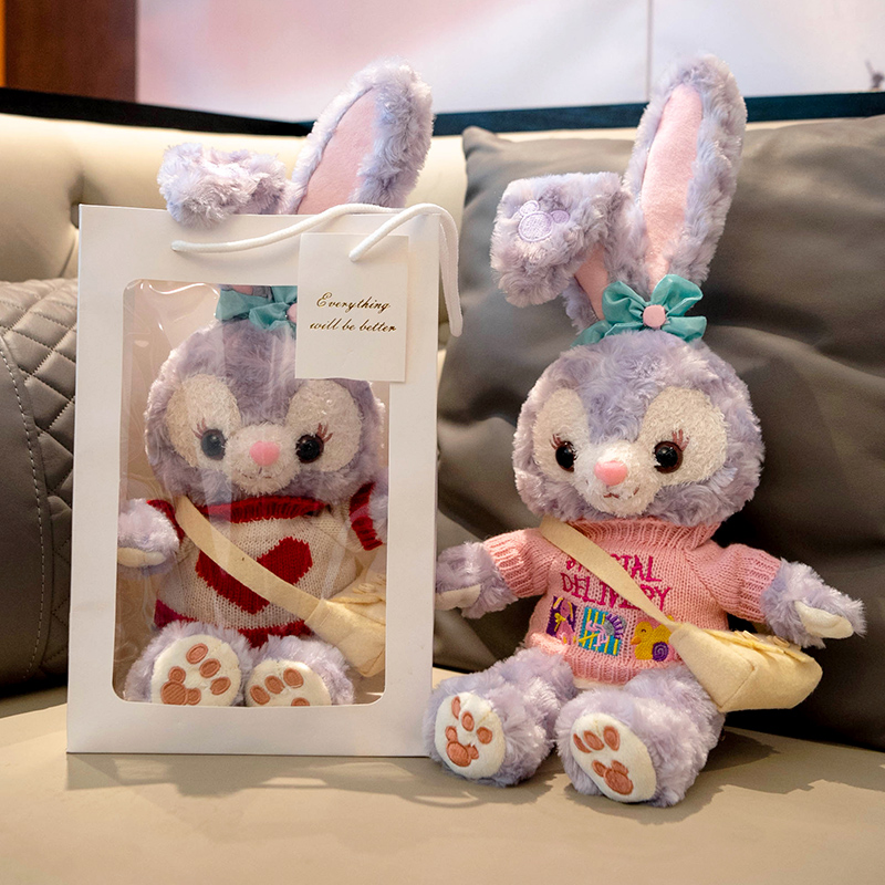 迪士尼星黛露公仔穿衣兔子玩偶毛绒玩具兔年吉祥物布娃娃送女生礼