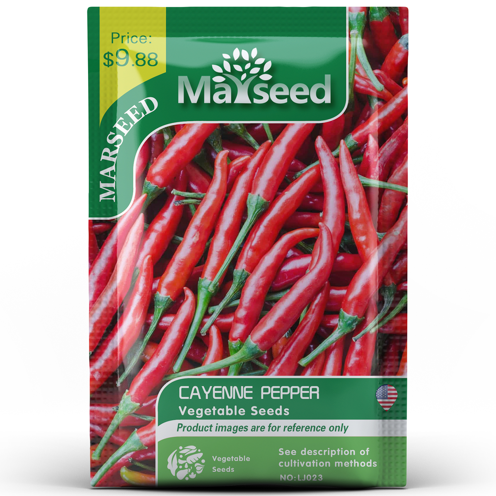 【MARSEED火星家】卡宴辣椒种子籽孑朝天椒小米椒红线椒秧苗