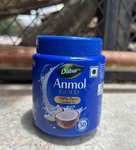 dabu r印度 尼泊尔 椰子油 护肤护发滋润保湿 175ml  3瓶包邮