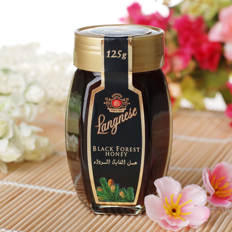 德国原装进口琅尼斯精巧装纯正天然黑森林蜂蜜125g/瓶