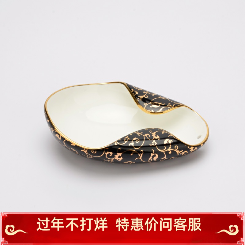 永丰源正品夫人瓷石榴家园先生瓷海上明珠茶具配件陶瓷茶则茶匙