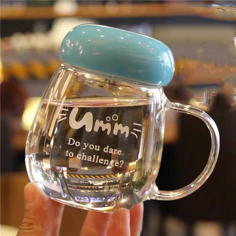 定制广告杯把手玻璃杯开业促销活动小礼品杯创意定做杯子印字logo