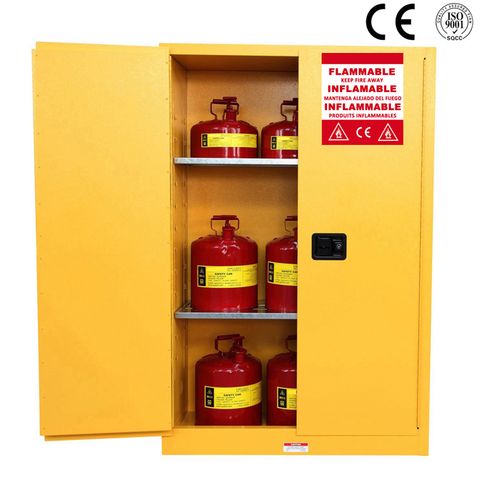 防火防爆柜化学品安全柜危化品柜实验室试剂柜易爆品储存柜45加仑