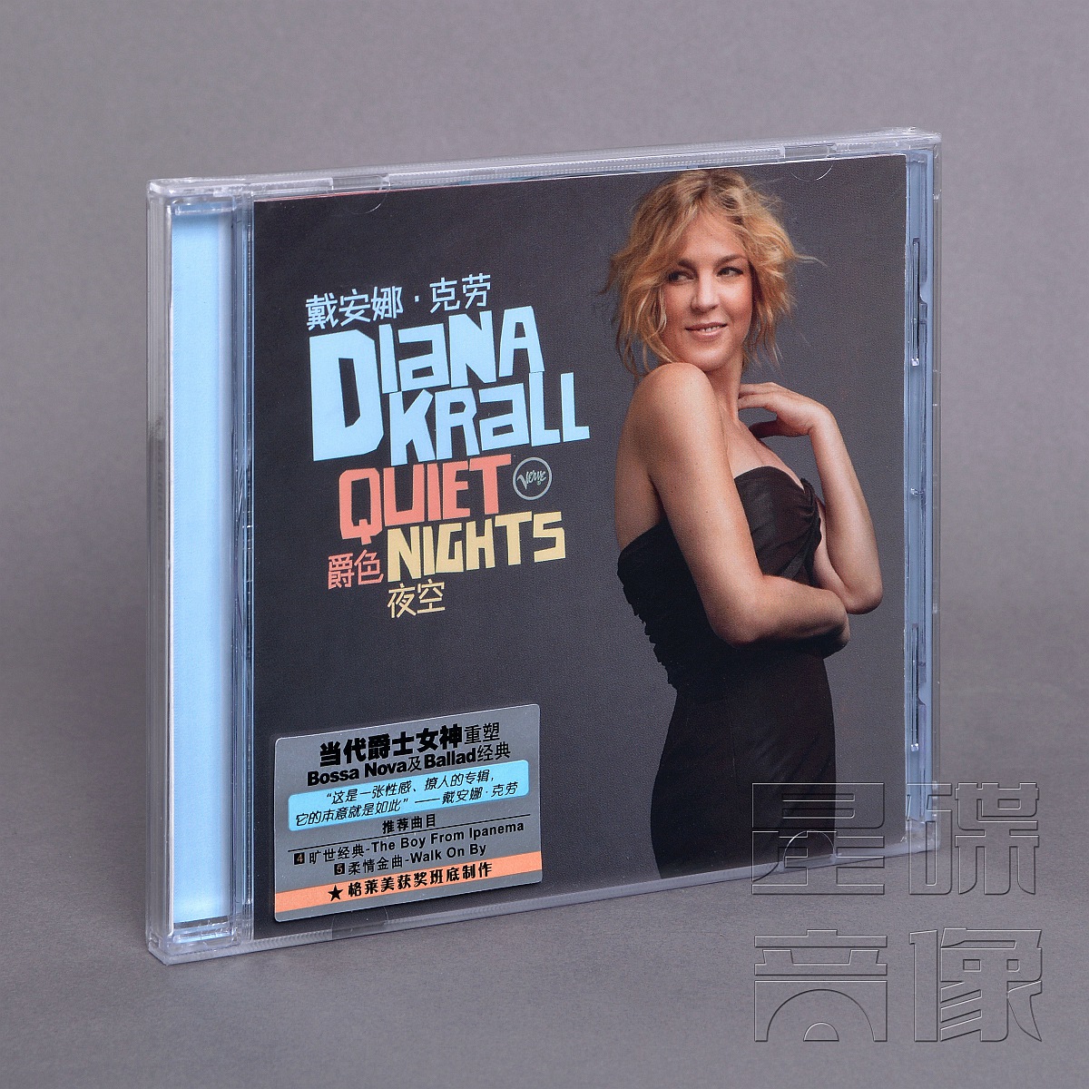 正版戴安娜克劳 爵色夜空 Diana Krall Quiet Nights 专辑CD碟片