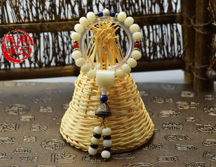 菩提根手链 白玉菩提根手串 手珠 佛珠 广汉市成林雕刻工作室设计